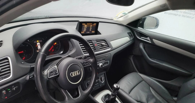 Audi Q3 cena 42900 przebieg: 125201, rok produkcji 2015 z Więcbork małe 301